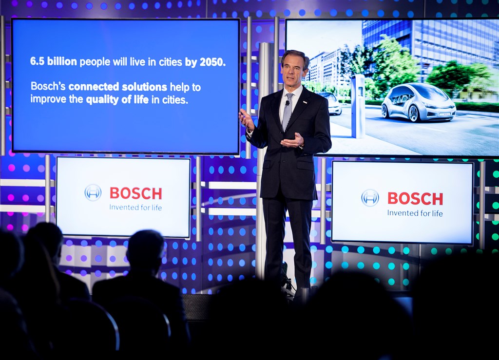 Dr. Volkmar Denner Chairman, Board of Management Robert Bosch GmbH.